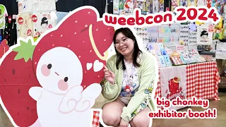 artist alley vlog | insane weekend at weebcon 2024