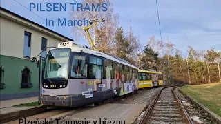 PILSEN TRAMS 🚊🚋 In March 2024