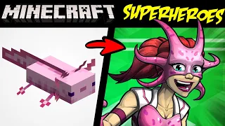 What if MINECRAFT MOBS Were SUPERHEROES & VILLAINS?! (Stories & Speedpaint)