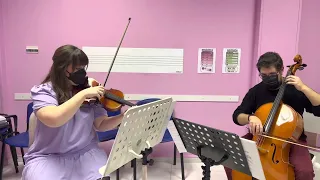 Tema de La vida es bella, BSO. Duo de cuerda