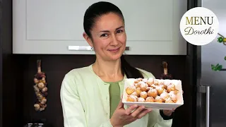 Domowy przepis na ekspresowe mini pączki z serka homogenizowanego. Mięciutkie i pyszne. MENU Dorotki