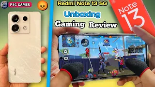 Redmi Note 13 5G Free Fire Gameplay + Heating + Battery Drain Test || Redmi Note 13 5G Free Fire..