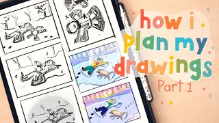 How I Plan My Illustrations • Illustration Process Part 1