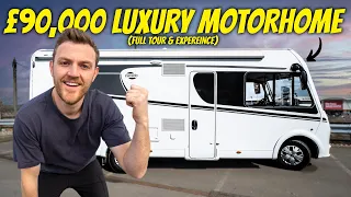 24 Hours Overnight in £90,000 Luxury Motorhome (full experience)