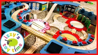 NINE SHEDS! Thomas and Friends with Brio! Fun Toy Trains !