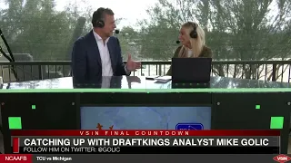 Mike Golic on VSiN's Final Countdown 12.05.22