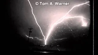 Upward Lightning in Rapid City, SD, 62010.flv