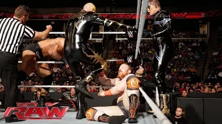 Sheamus & The Usos vs. Cesaro & Gold & Stardust: Raw, Sept. 22, 2014