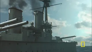 Explosion of HMS Invincible-Animation