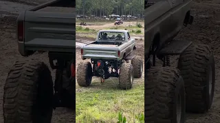 big Ford on 54s in the mud #shorts