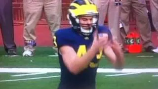 Michigan punt fumble breakdown