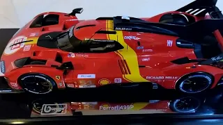 Ferrari 499P BBurago 1:18 Deluxe Unboxing