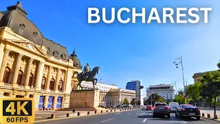 City Driving 4K: Bucharest (Bucureşti) Romania