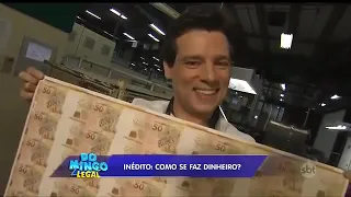 Portiolli visita a casa da moeda e mostra fabricação do nosso dinheiro