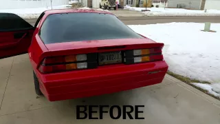 1990 Camaro RS 305: Before/After with Flowmaster 3" Exhaust