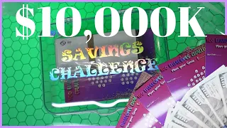 10k SAVINGS CHALLENGE 2023 | 100 ENVELOPE CHALLENGE | 10k 100 DAYS 💵