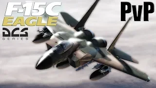 DCS: F15 Eagle vs F18 Hornet Dogfight PvP