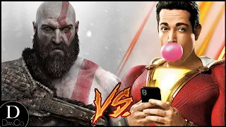 Shazam VS Kratos | BATTLE ARENA | God of War | DC Comics