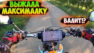 МАКСИМАЛЬНАЯ СКОРОСТЬ МОЕГО ПИТБАЙКА |RACER CRF 125|