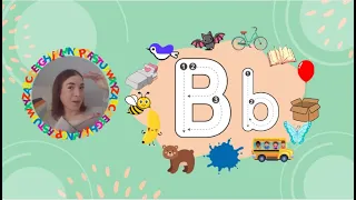 Learn the Letter Bb | English Class with Teacher Cat 🐱