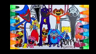 Poppy Playtime Chapter 3 / How to Color New Bosses