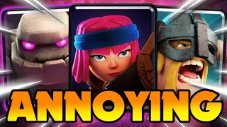 Top 5 Most ANNOYING Cards In Clash Royale!