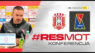 KONFERENCJA PRASOWA PO MECZU RESOVIA – MOTOR LUBLIN