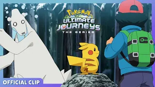 A Wild Beartic Appears! | Pokémon Ultimate Journeys: The Series | Official Clip