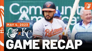 Orioles vs. Royals Game Recap (5/4/23) | MLB Highlights | Baltimore Orioles