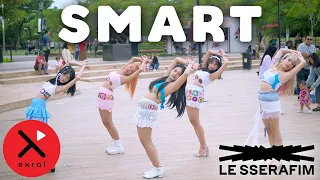 [KPOP IN PUBLIC] LE SSERAFIM (르세라핌) ‘SMART’ DANCE COVERㅣXPTEAM NGABUBURIT | INDONESIA