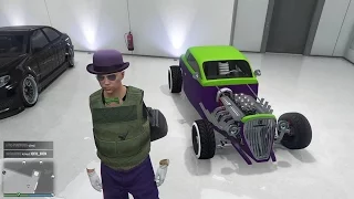 GTA 5 Online Hotknife How to removed bonnet and body 1.33 Gameplay