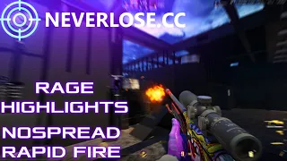 CS2 NoSpread & Rapid Fire | Premier / Wingman HvH | rage highlights #29 | ft. Neverlose.cc