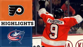 Flyers vs Blue Jackets: October 26th, 2019 | Highlights | NBC Sports Philadelphia