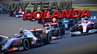 F1 2020 - MY TEAM - GP DA HOLANDA 50% - QUE RITMO FOI ESSE! - EP 182