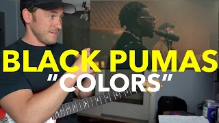 Guitar Teacher REACTS: BLACK PUMAS: "COLORS" (Official Live Session)