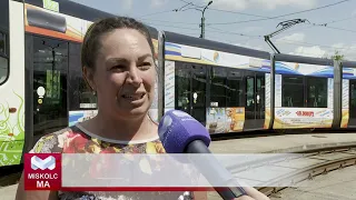 Miskolc Ma 2024.05.30.: Csuklós BYD autóbuszt tesztelnek Miskolcon