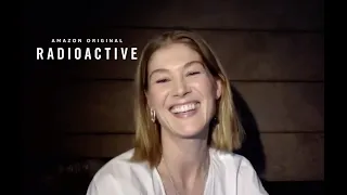 RADIOACTIVE interviews with Rosamund Pike, Sam Riley and director Marjane Satrapi