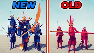 NEW DYNASTY TEAM vs OLD DYNASTY TEAM - Totally Accurate Battle Simulator | TABS