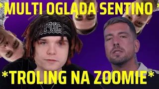 MULTI OGLĄDA SENTINO TROLUJĄCEGO ONLINE NA ZOOMIE |TROLING NA ZOOMIE.