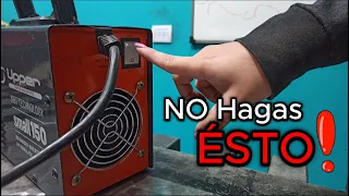 si tenes o vas a comprar tu SOLDADORA INVERTER tenes que saber esto