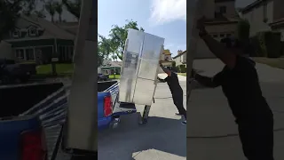 Unloading refrigerator | how to unload a refrigerator by yourself