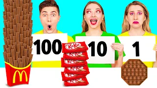 100 слоев еды Челлендж #4 от HAHANOM Challenge