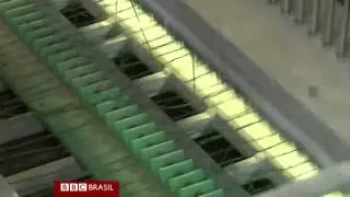 Veja como foi 'injetada' a grama híbrida da Arena Corinthians