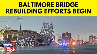 Baltimore Bridge Broken | Baltimore Bridge Recovery Operations Begins | Baltimore Accident | N18V