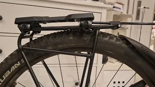 Ortlieb Gepäckträger, Quick Rack,Fahrrad, Conway Cairon, Montage