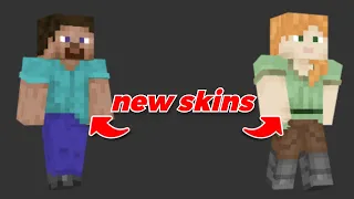 Minecraft Steve's skin just got updated after 13 YEARS...