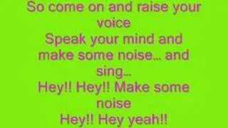 Hannah Montana-Make Some Noise FULL+LYRICS