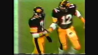 1985 #2 Michigan at #1 Iowa Highlights