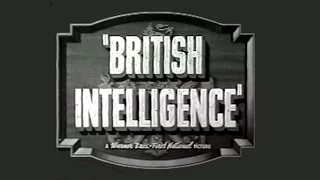 British Intelligence (1940) [Thriller] [Romance] [War]