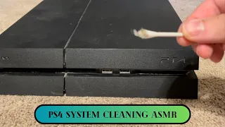 Cleaning PS4 System ASMR